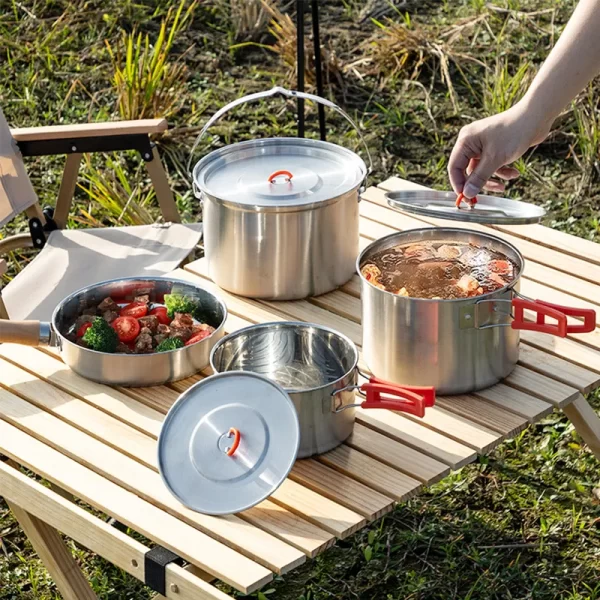 Camping Cookware Set Wholesale 2
