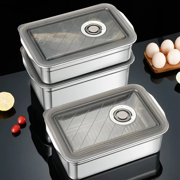 Wholesale Stainless Steel Food Storage Box 3