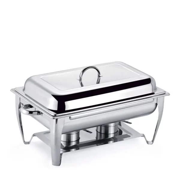 Custom Chafing Dish with Lid Stainless Steel Rectangle for Catering – Bild 3