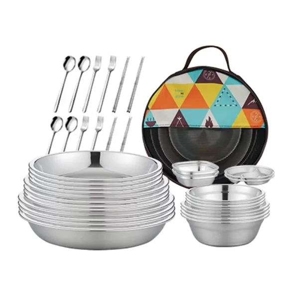 Service de vaisselle de camping Wholesale