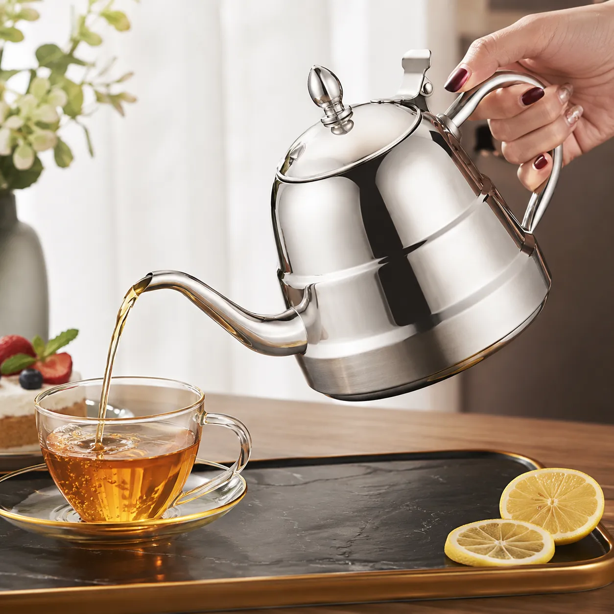 wholesale Stainless Steel Coffee Kettle (8)