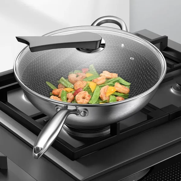 Wok antiaderente por atacado