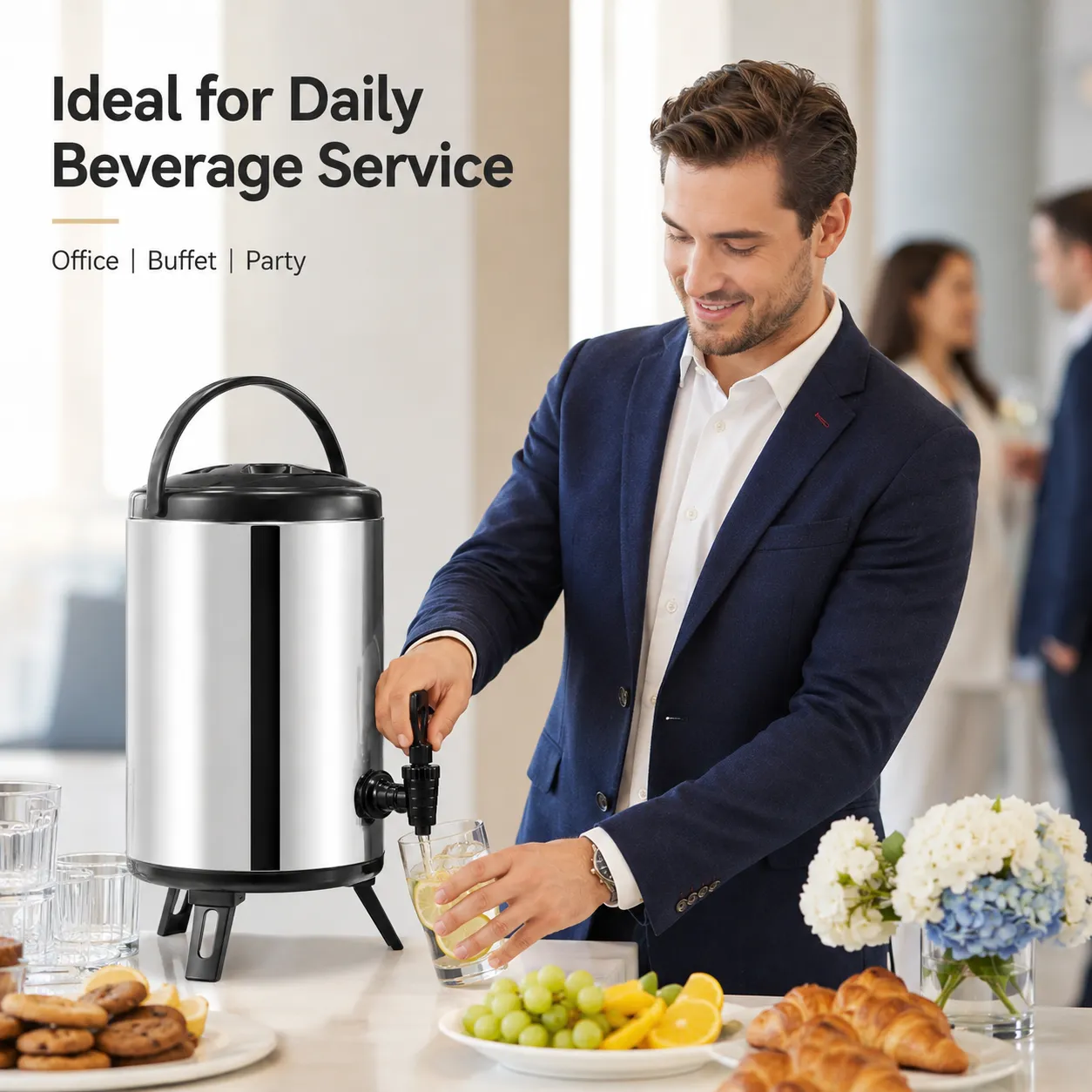 Insulated Beverage Dispenser whoelsale (3)