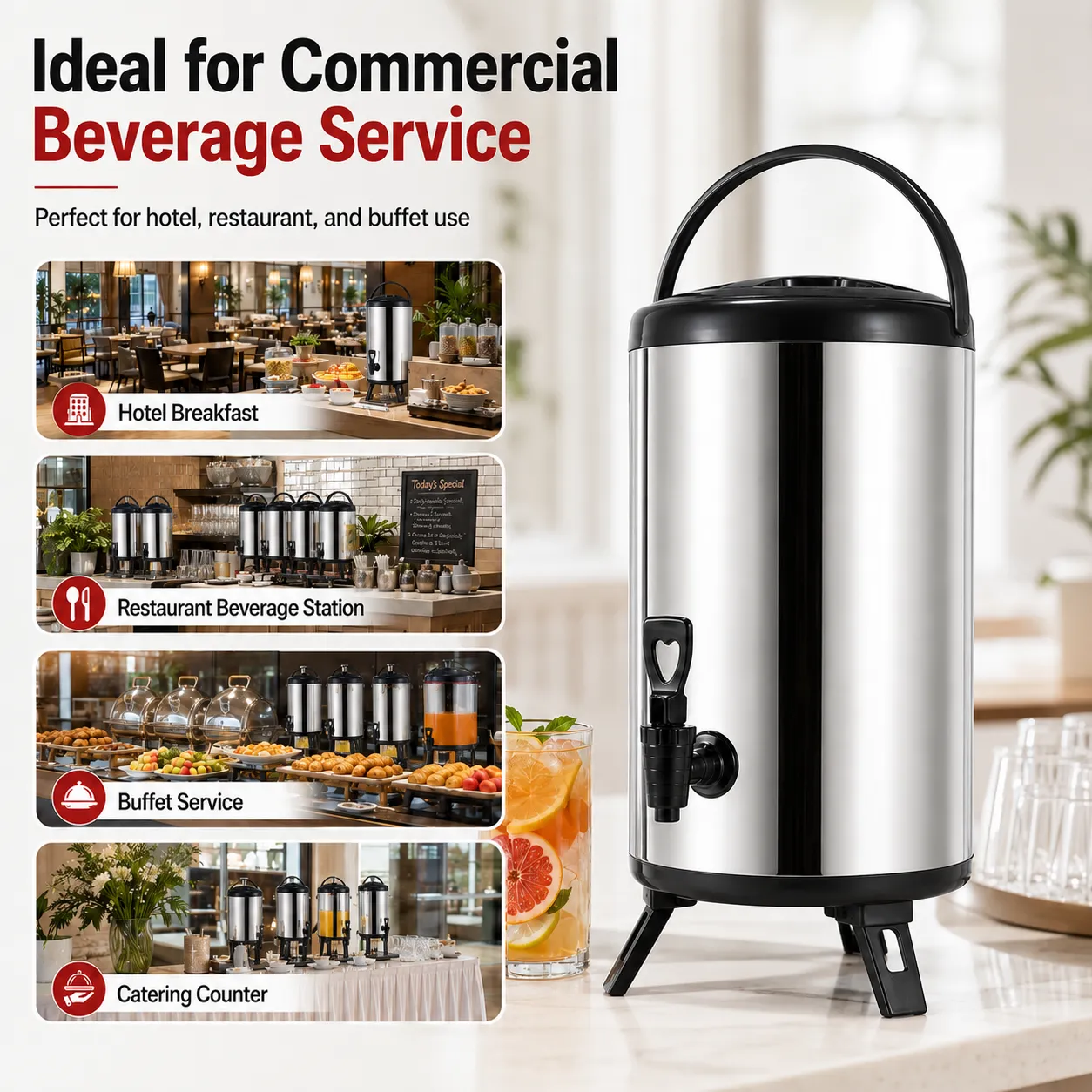 Insulated Beverage Dispenser whoelsale (7)