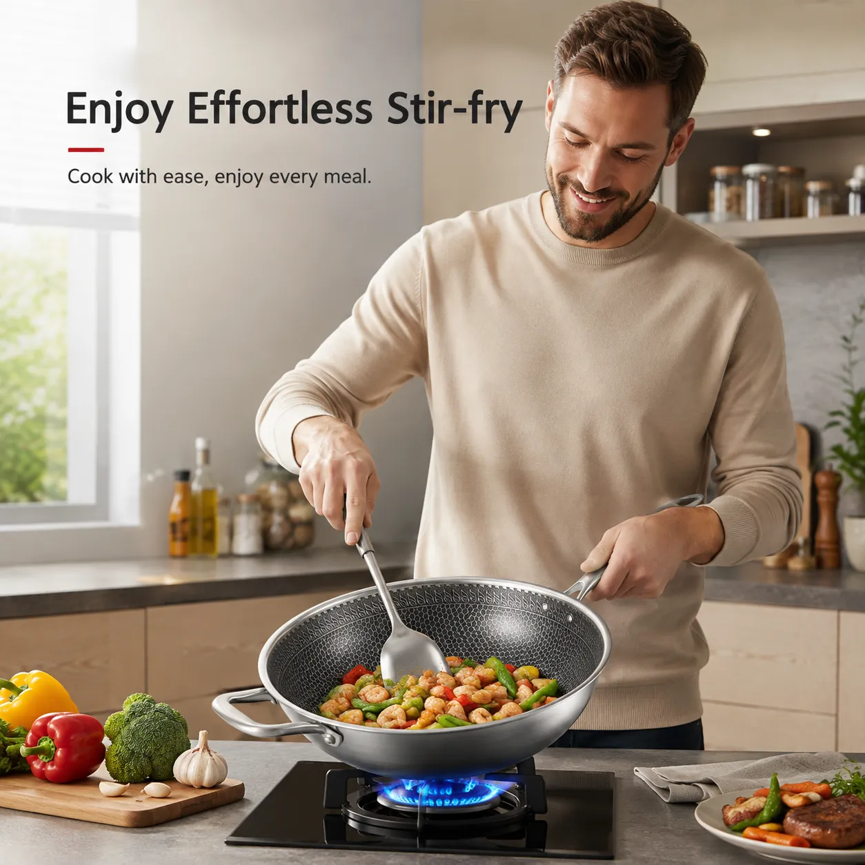 Non Stick Wok wholesale (6)