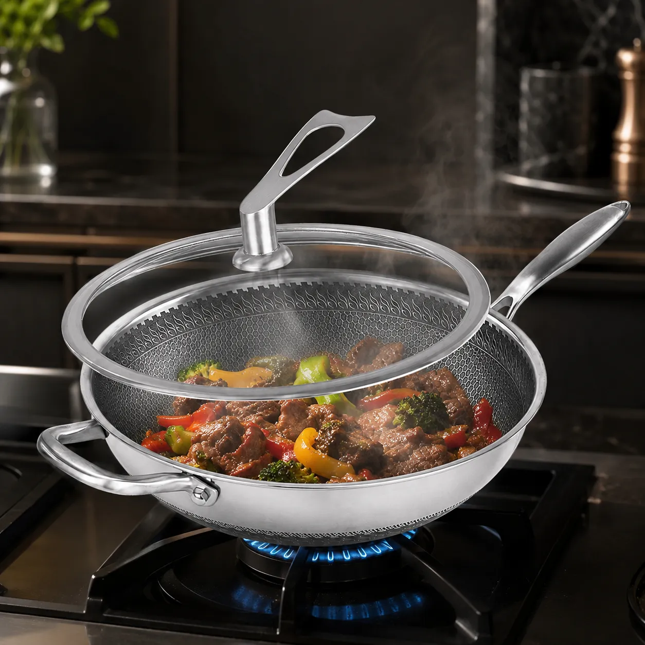 Non Stick Wok wholesale (8)