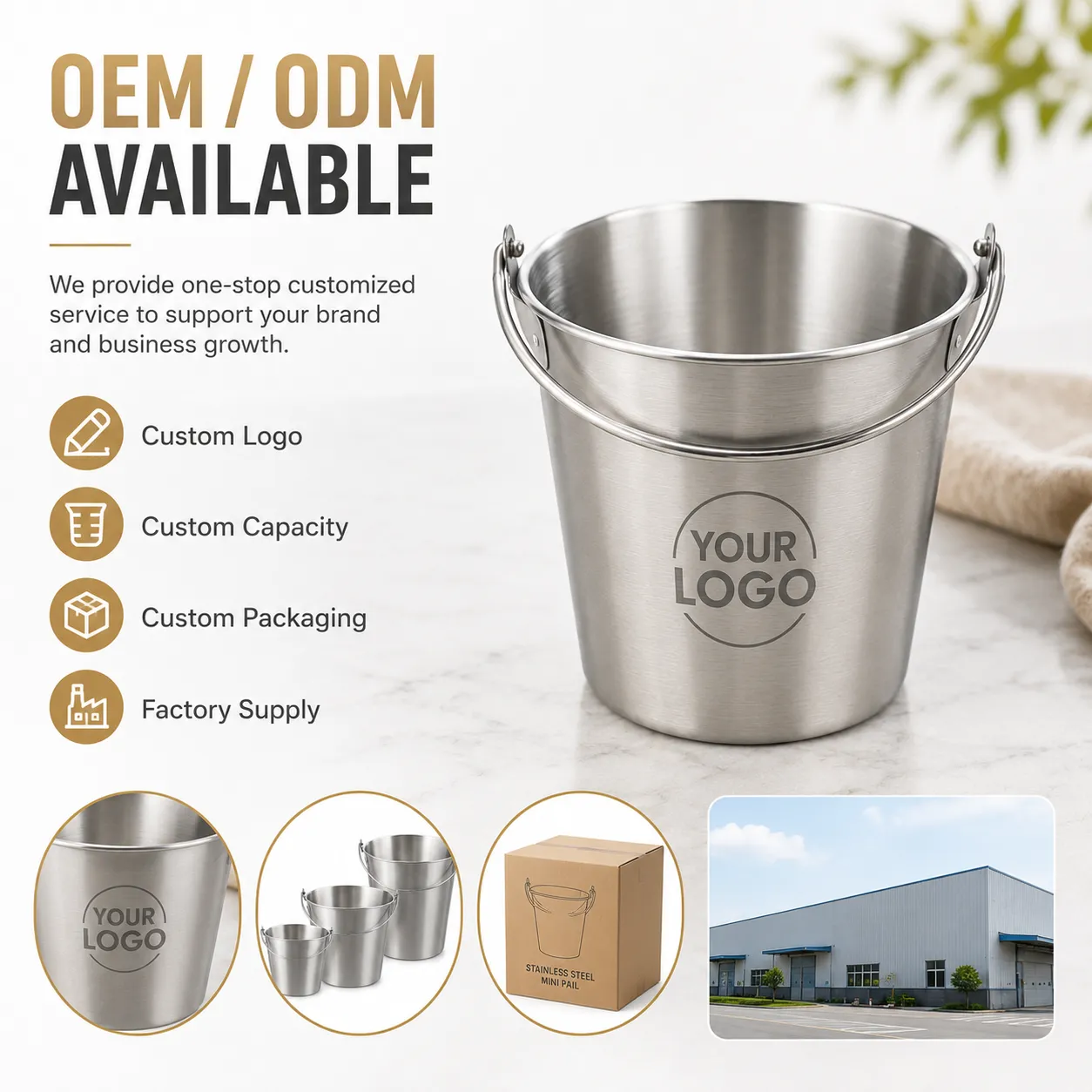 Small Stainless Steel Bucket Wholesale (4)
