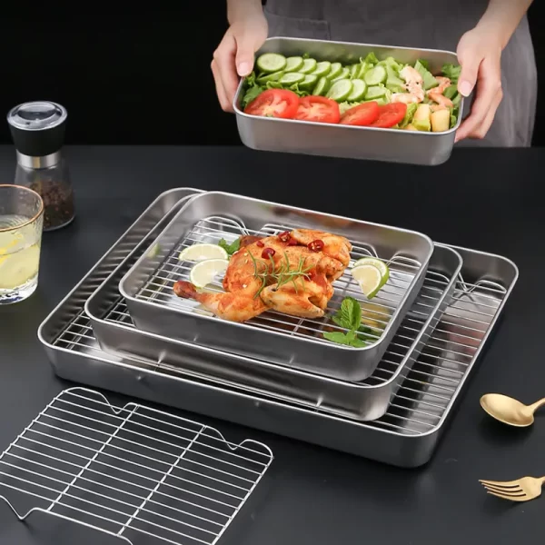 卸売り 蓋付きベーキングトレイ
