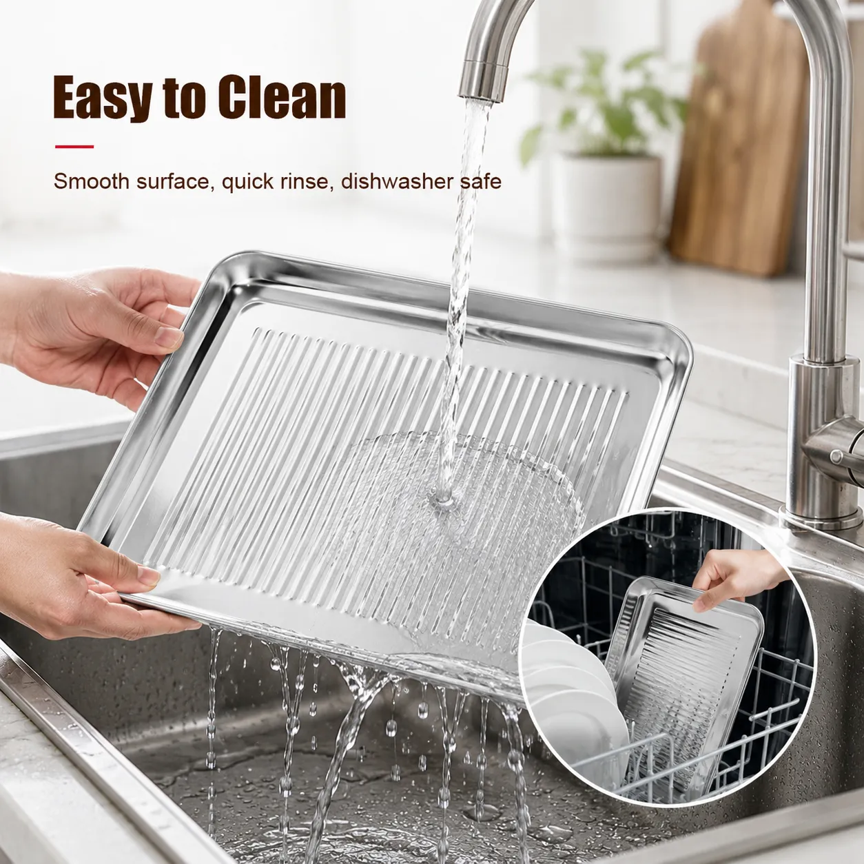 Stainless Steel Non-Stick Baking Tray (5)