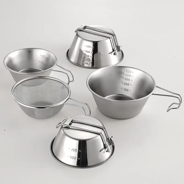 Bulk Camping Folding Bowl