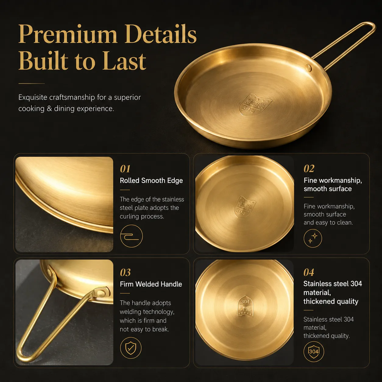 Custom Stainless Steel Tray with Handle (2)