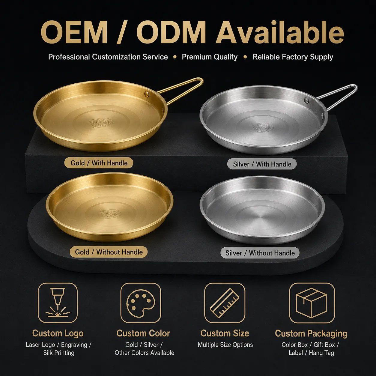 Custom Stainless Steel Tray with Handle (7)