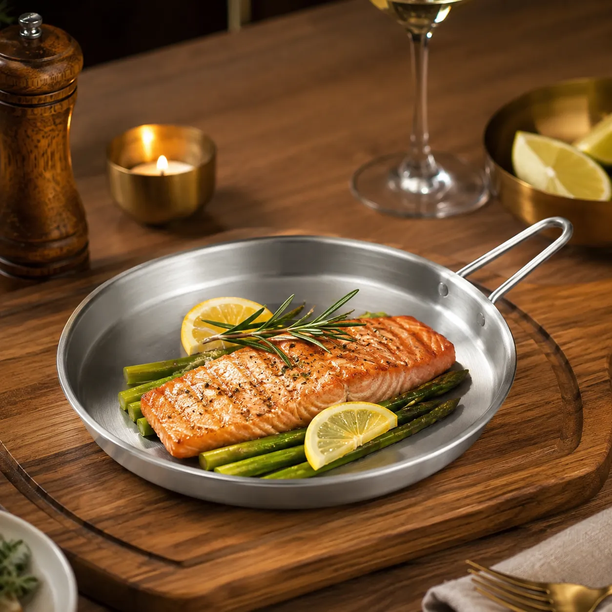 Custom Stainless Steel Tray with Handle (8)