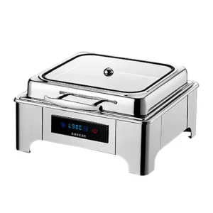 Квадратная посуда со стеклянной крышкой Bulk Simple Electric Food Warmer (2)