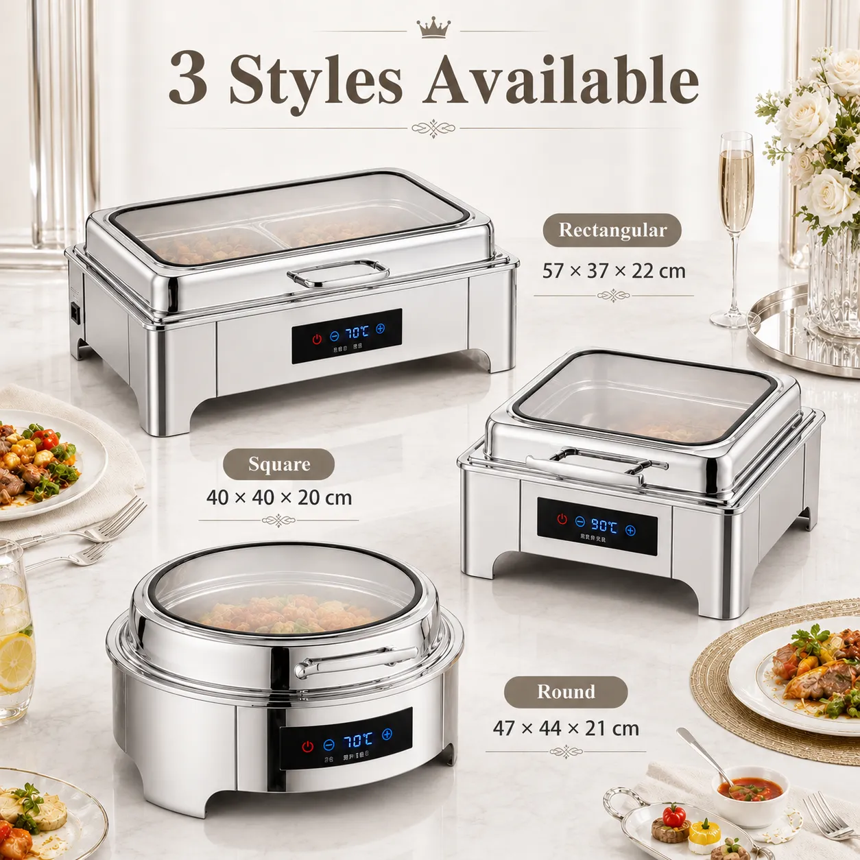 Wholesale-Chafing-Dishes-Electric-9L-with-Visible-Glass-Lid-11