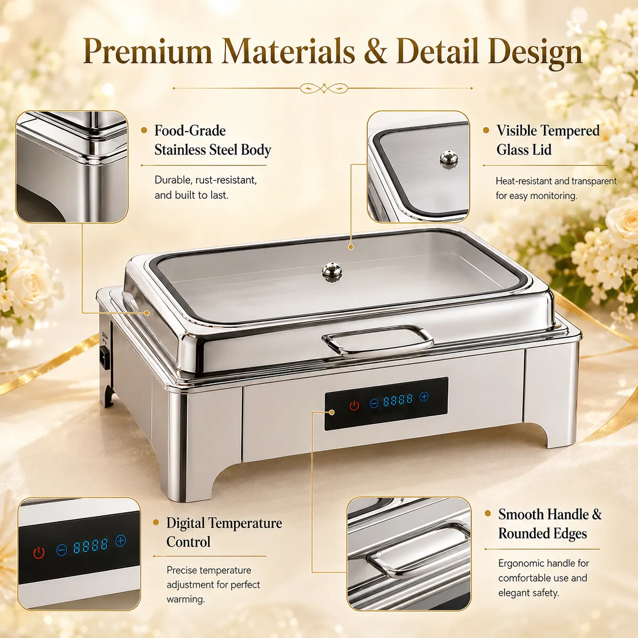 Wholesale-Chafing-Dishes-Electric-9L-with-Visible-Glass-Lid-7