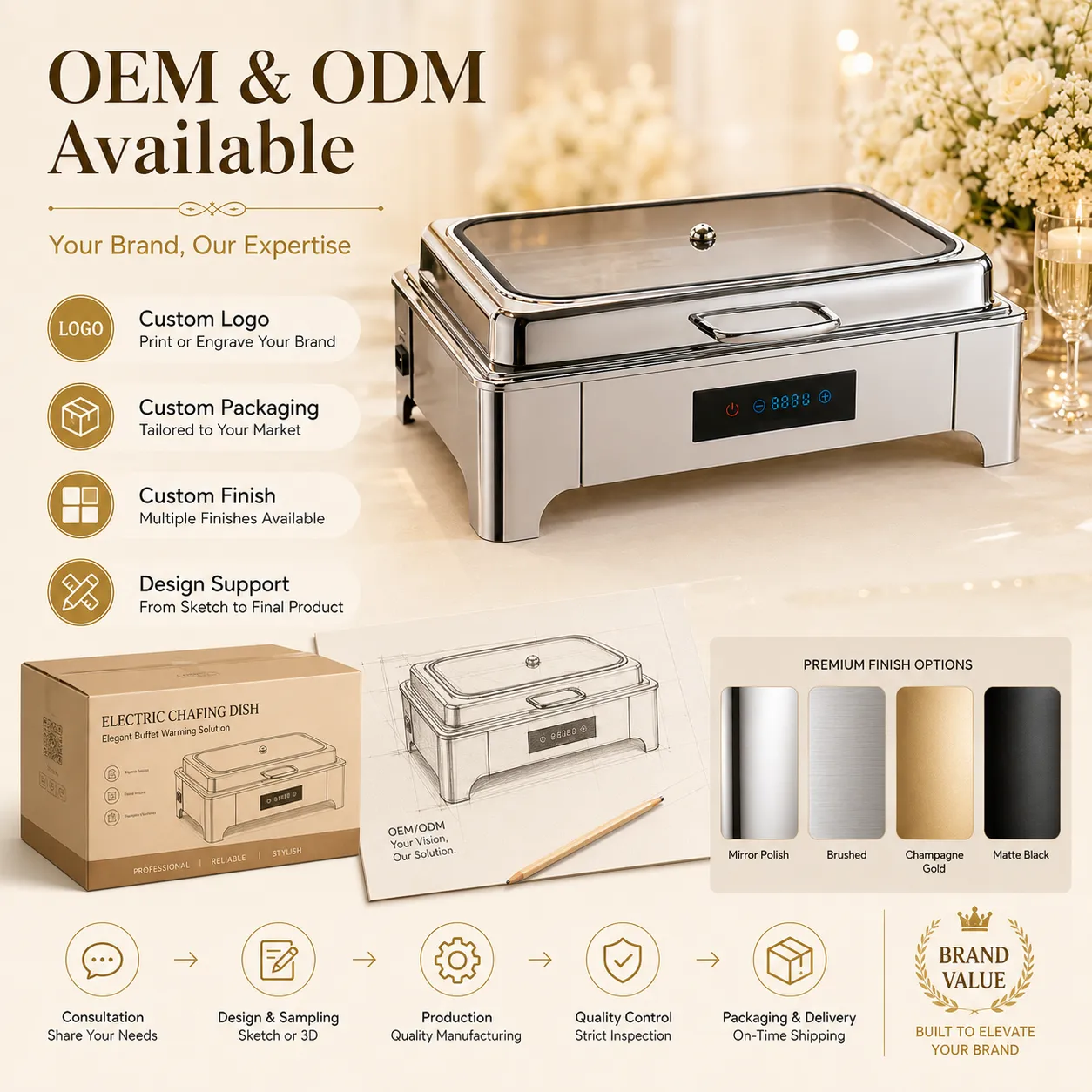 Wholesale-Chafing-Dishes-Electric-9L-with-Visible-Glass-Lid-9