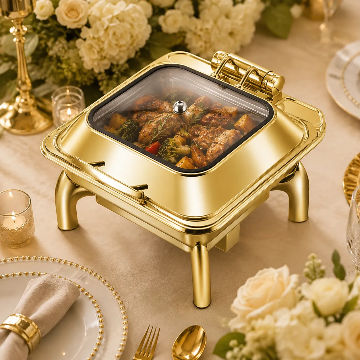 Wholesale-Gold-Chafing-Dishes-Standing-Legs-1