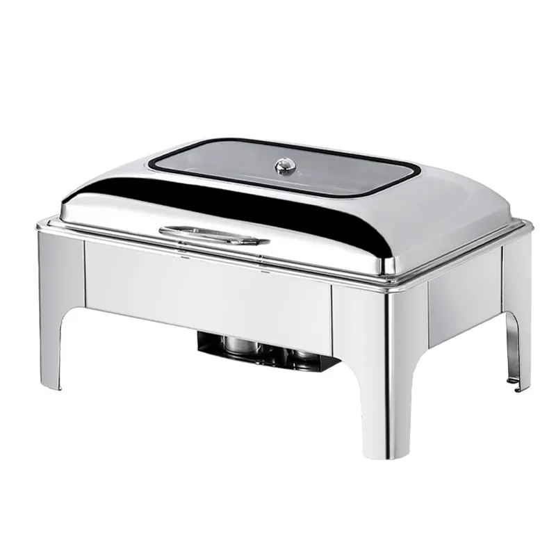 Wholesale Large Chafing Dish Stainless Steel Available in Two Heights (1)