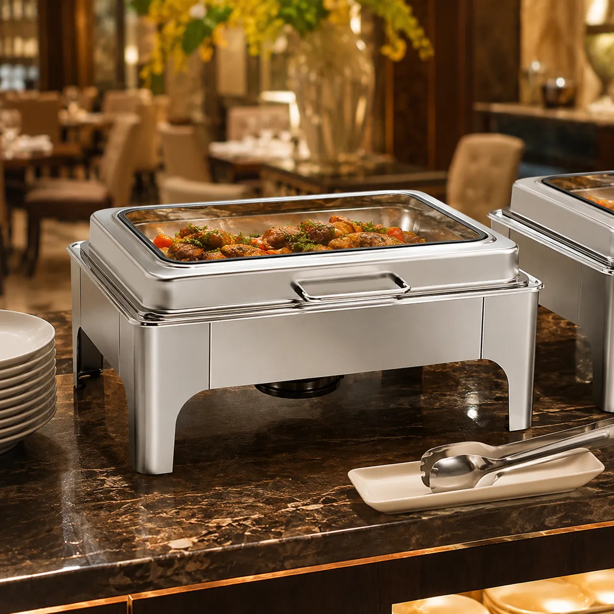 Wholesale-Stainless-Steel-Chafing-Dish-with-Clear-Lid-Custom-Warmer-1-1