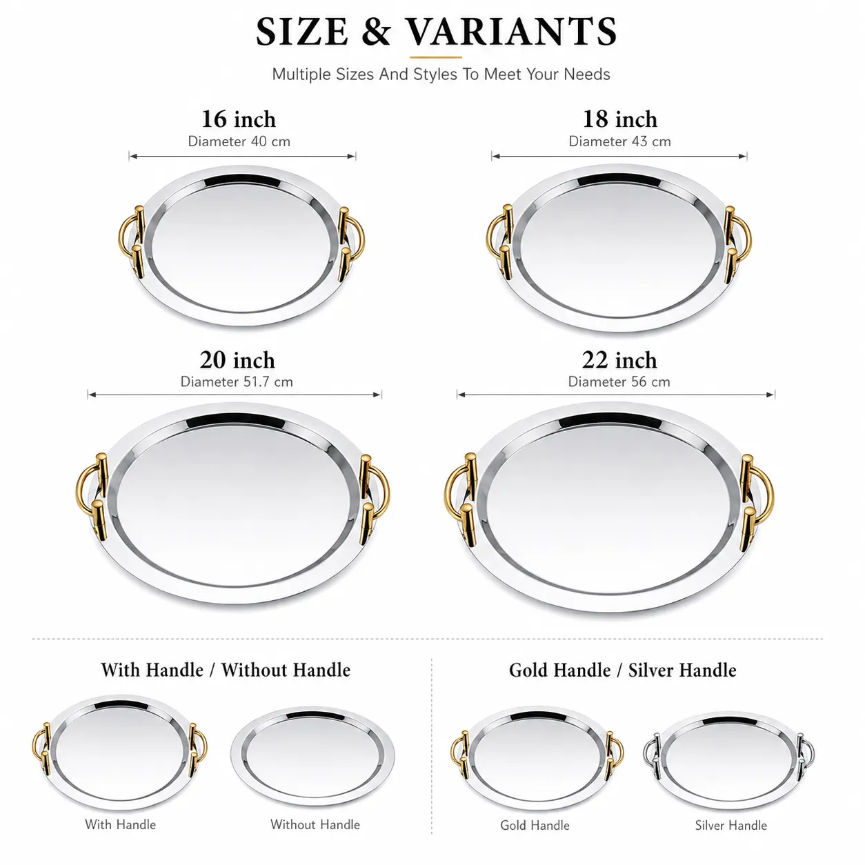 wholesale Round Mirror Tray (7)