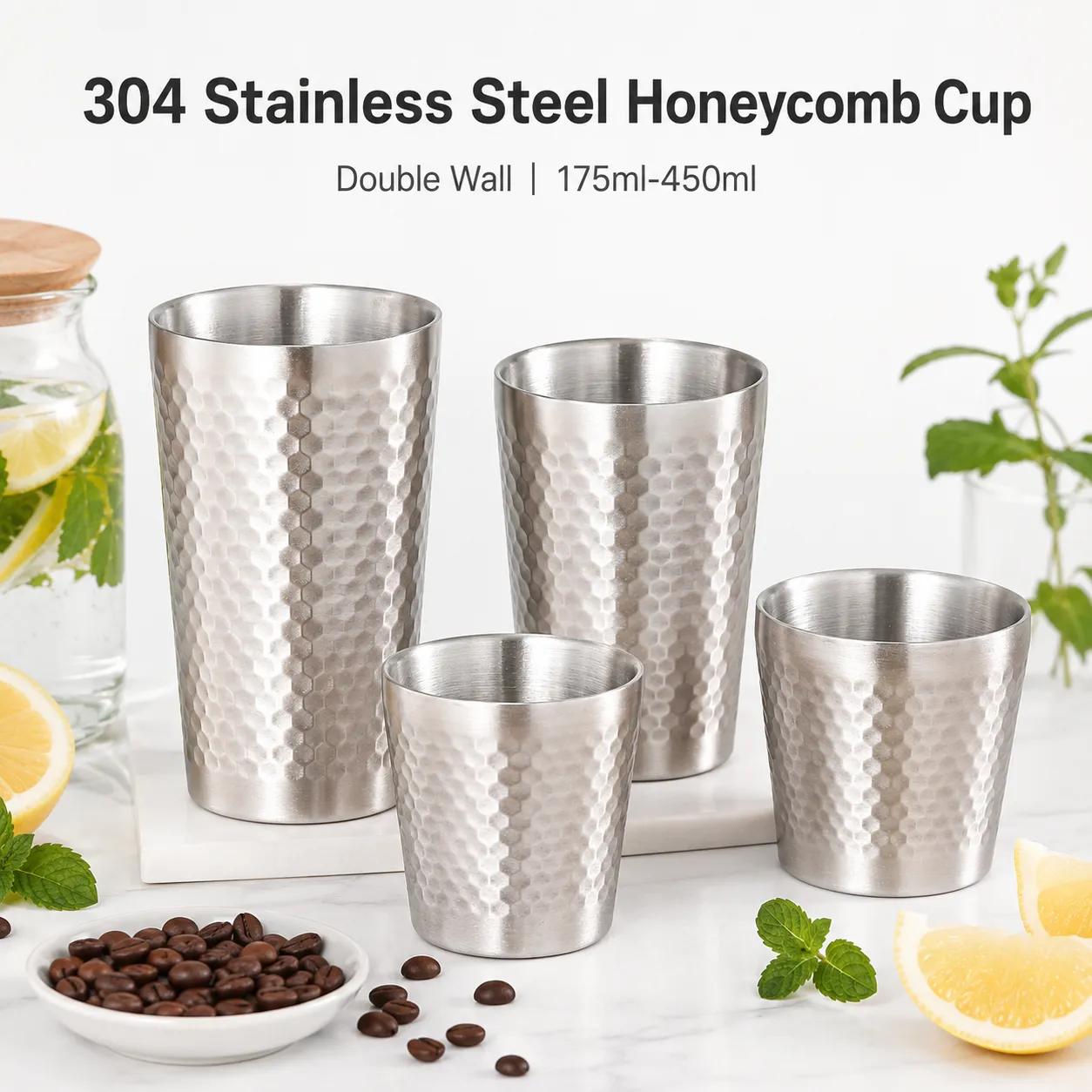 Bulk-Double-Wall-Stainless-Steel-Cup-Honeycomb-style