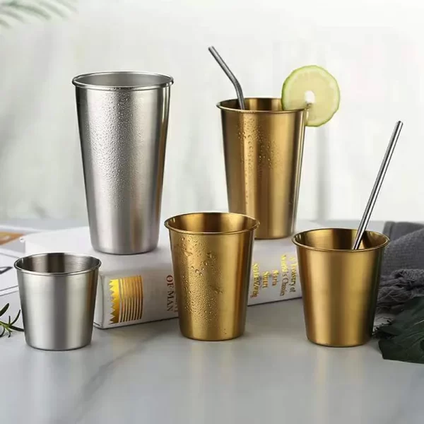 Venda por grosso de copos de aço inoxidável-7