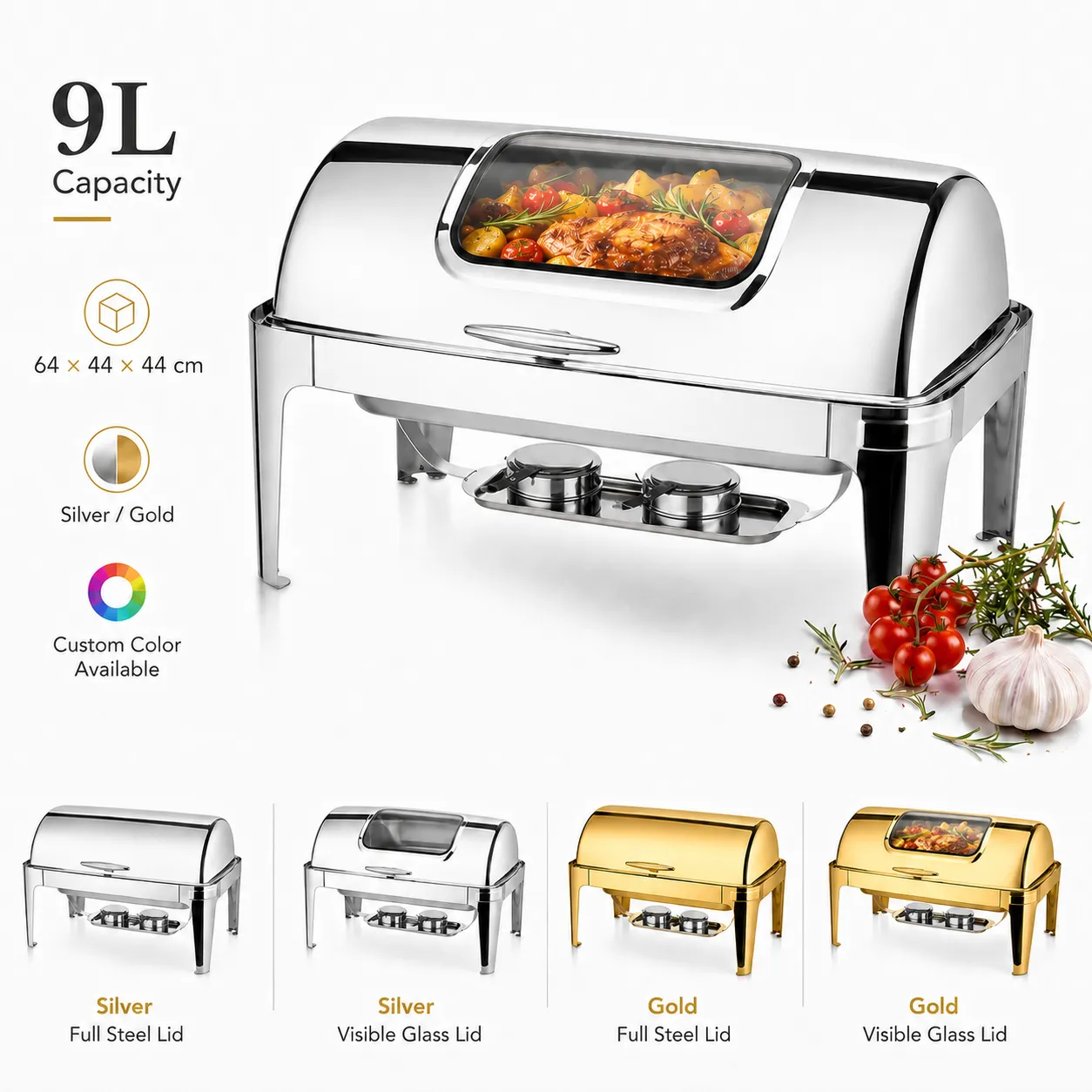 wholesale roll top chafing dish (4)