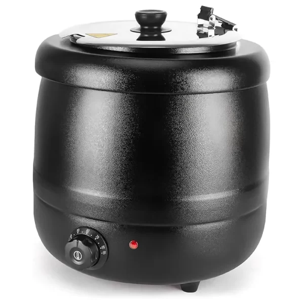 Bulk-10L-Hervidor de acero inoxidable negro-1