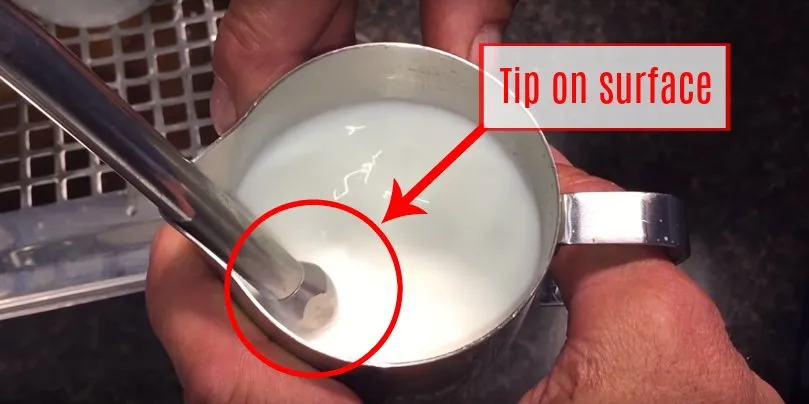 How to Use a Milk Frothing Pitcher 4