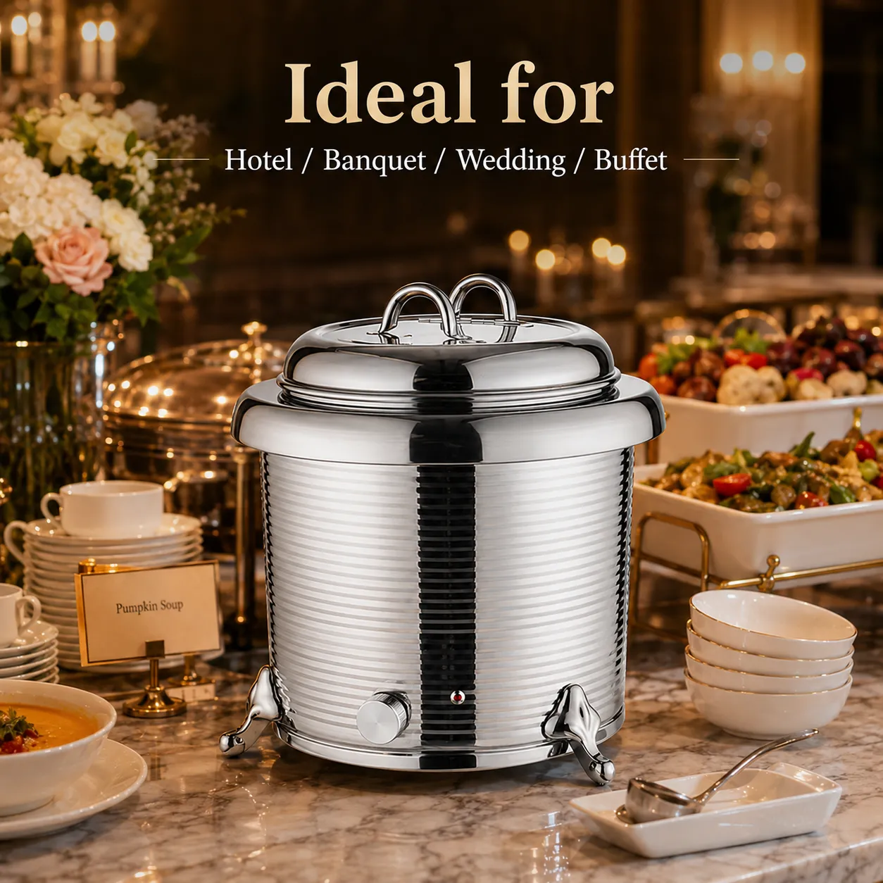 Bulk-13L-Acier inoxydable-Soup-Warmer-5
