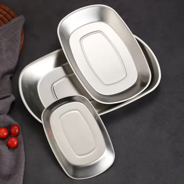 Custom-Stainless-Steel-Rectangular-Dinner-Plate-4