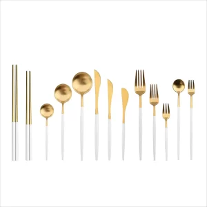 Custom-White-Handle-Cutlery-Set-1