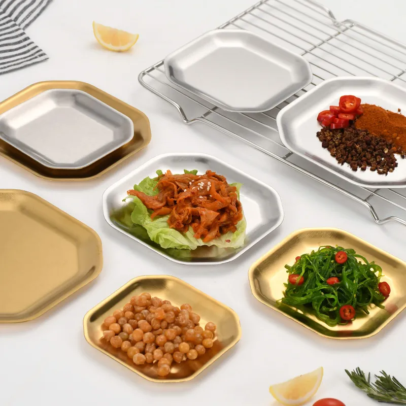 Wholesale-Stainless-Steel-Octagonal-Dinner-Plates-2