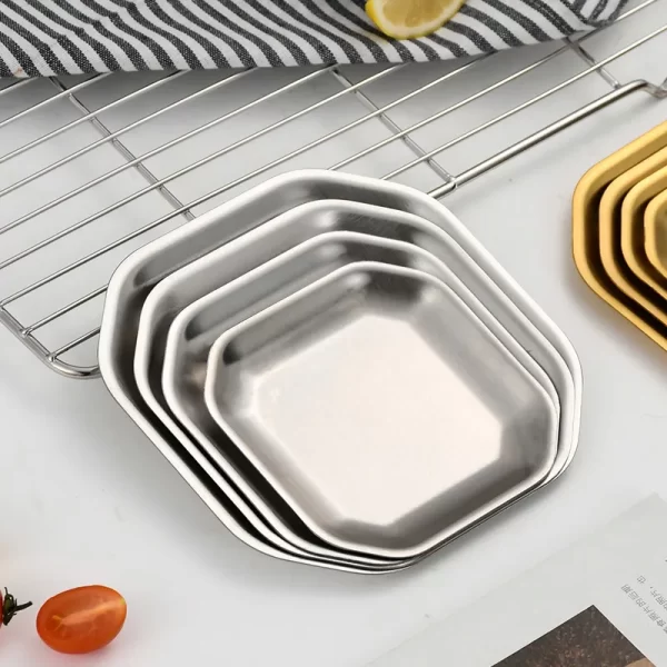 Wholesale-Stainless-Steel-Octagonal-Dinner-Plates-9