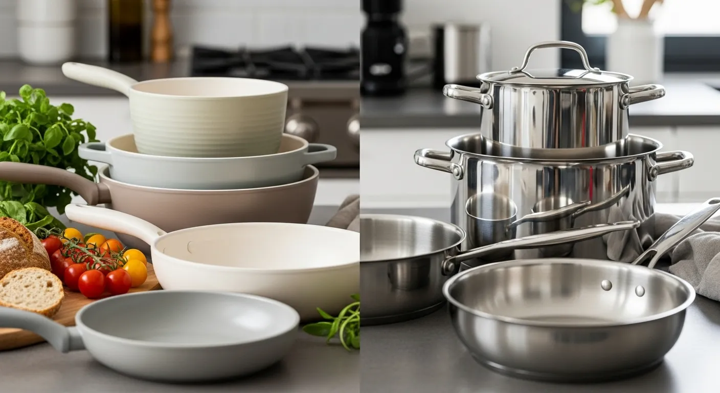 Ceramic vs Stainless Steel Pots and Pans