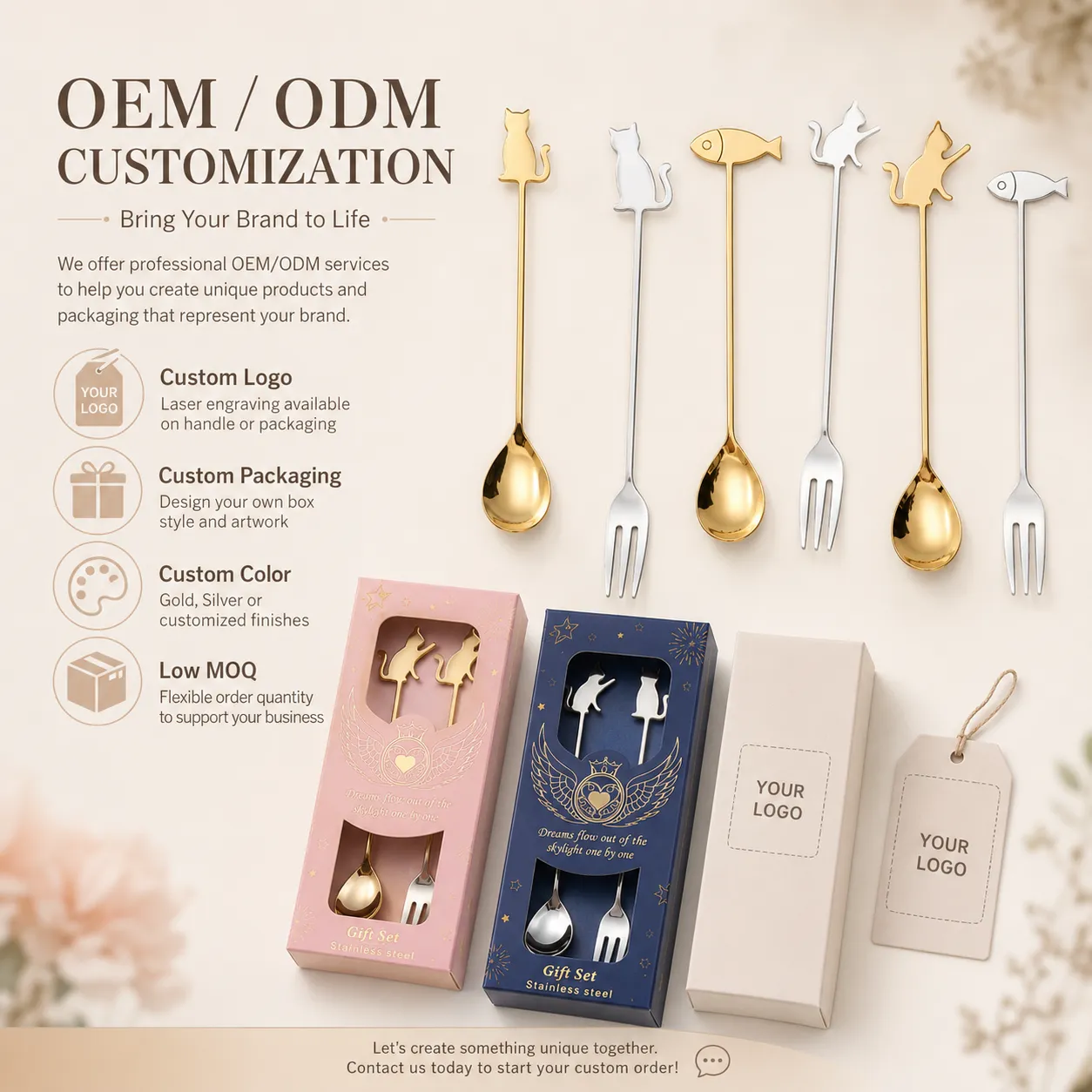 卸売-子供スプーンフォークギフトセット-7