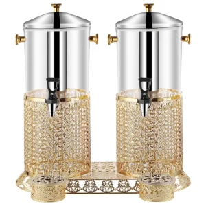 Großhandel Luxus Gold Juice Dispenser