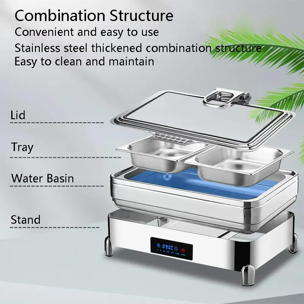 Custom 304 Stainless Steel Electric Chafing Dishes