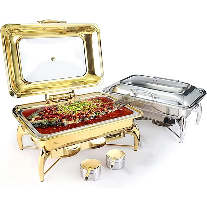 Bulk Luxury Stainless Steel Hydraulic Chafing Dish