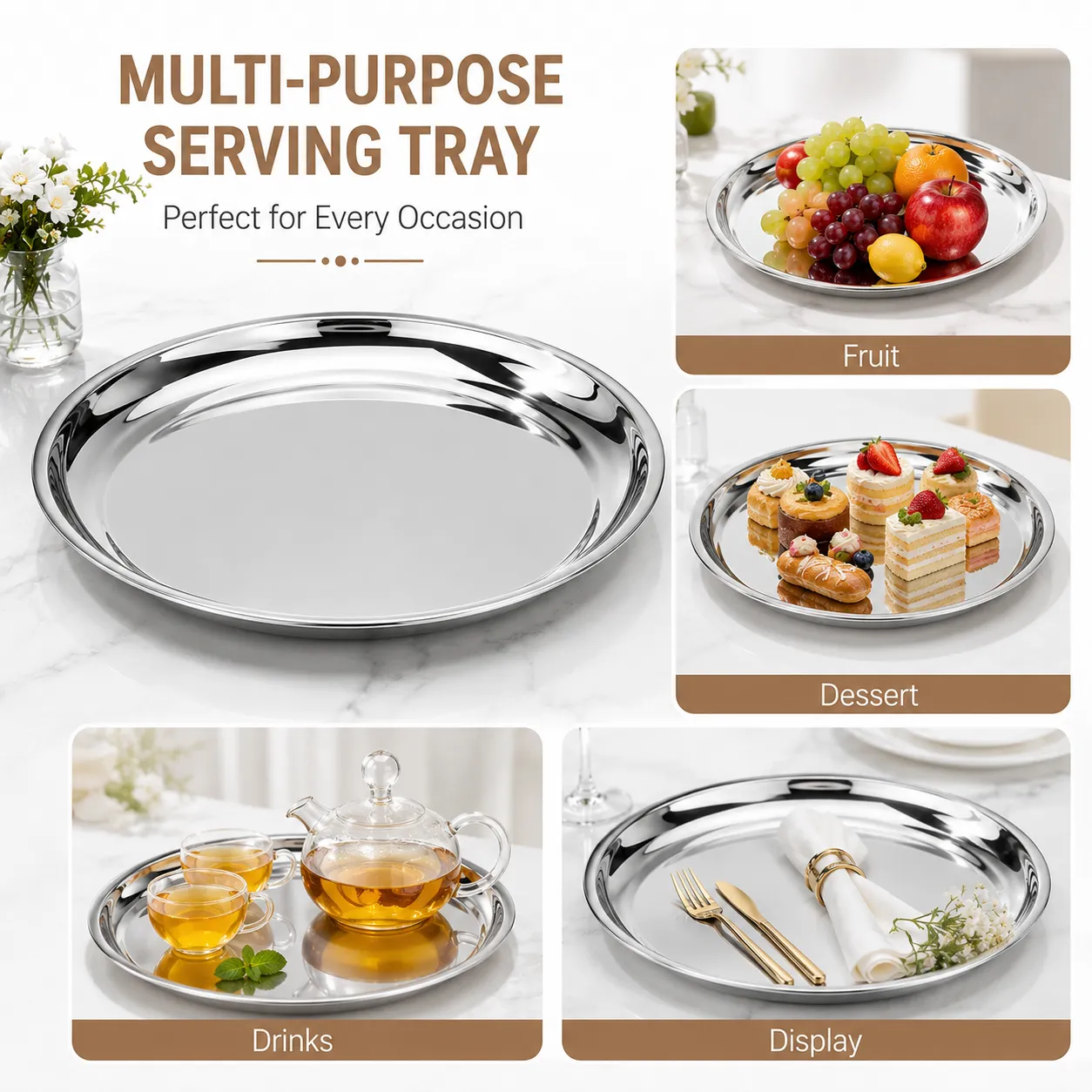 Wholesale-Stainless-Steel-Large-Round-Tray-4-1